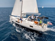 People sailing and chatting at the Beneteau Rendezvous at Two Harbors, Catalina