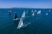 sailboats racing at Beneteau Cup