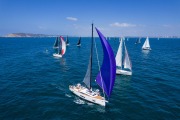 sailboats racing at Beneteau Cup