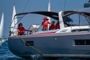 boats sailing at Beneteau Cup
