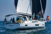 boat sailing at Beneteau Cup