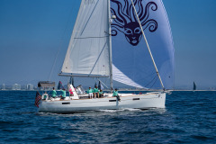 boat sailing at Beneteau Cup
