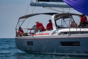 boat sailing at Beneteau Cup