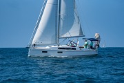 boat sailing at Beneteau Cup