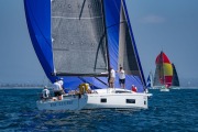 boat sailing at Beneteau Cup