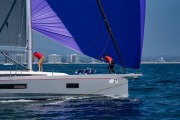 boat sailing at Beneteau Cup