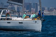 boat sailing at Beneteau Cup