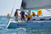 boat sailing at Beneteau Cup