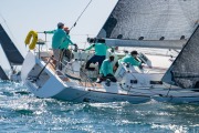 boat sailing at Beneteau Cup