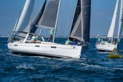 sailboats racing at Beneteau Cup