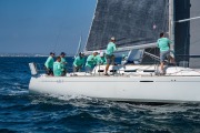 sailboats racing at Beneteau Cup