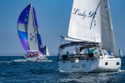 sailboats racing at Beneteau Cup