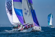 sailboats racing at Beneteau Cup