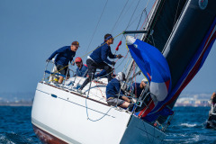 sailboats racing at Beneteau Cup