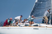 sailboats racing at Beneteau Cup