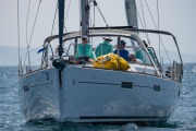 sailboats racing at Beneteau Cup