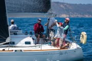 sailboats racing at Beneteau Cup