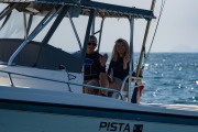 crew boat at Beneteau Cup