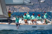 sailboats racing at Beneteau Cup