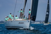 sailboats racing at Beneteau Cup