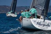 sailboats racing at Beneteau Cup