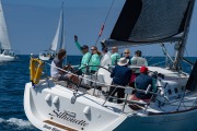 sailboats racing at Beneteau Cup