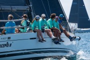 sailboats racing at Beneteau Cup