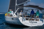 sailboats racing at Beneteau Cup