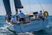sailboats racing at Beneteau Cup