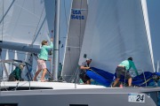sailboats racing at Beneteau Cup