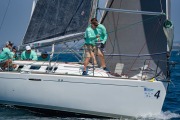 sailboats racing at Beneteau Cup