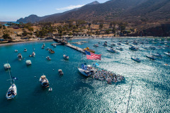 boats moored at Beneteau Rendezvous