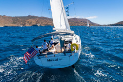 boats sailing at Beneteau Rendezvous