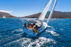 boats sailing at Beneteau Rendezvous