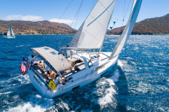 boats sailing at Beneteau Rendezvous