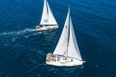 boats sailing at Beneteau Rendezvous