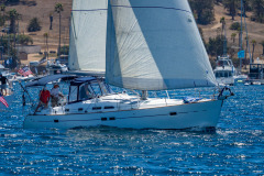 boats sailing at Beneteau Rendezvous