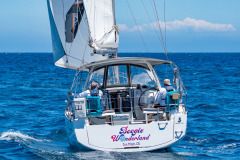 boat sailing at Beneteau Rendezvous