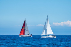 boat sailing at Beneteau Rendezvous