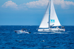 boat sailing at Beneteau Rendezvous