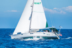boat sailing at Beneteau Rendezvous