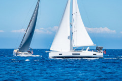 boat sailing at Beneteau Rendezvous