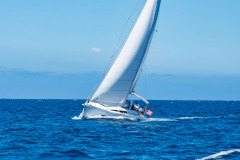 boat sailing at Beneteau Rendezvous