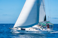 boat sailing at Beneteau Rendezvous