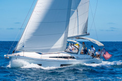 boat sailing at Beneteau Rendezvous
