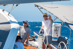 boat sailing at Beneteau Rendezvous