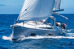 boat sailing at Beneteau Rendezvous
