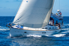 boat sailing at Beneteau Rendezvous