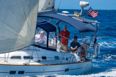 boat sailing at Beneteau Rendezvous