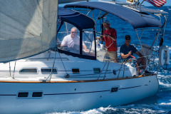 boat sailing at Beneteau Rendezvous